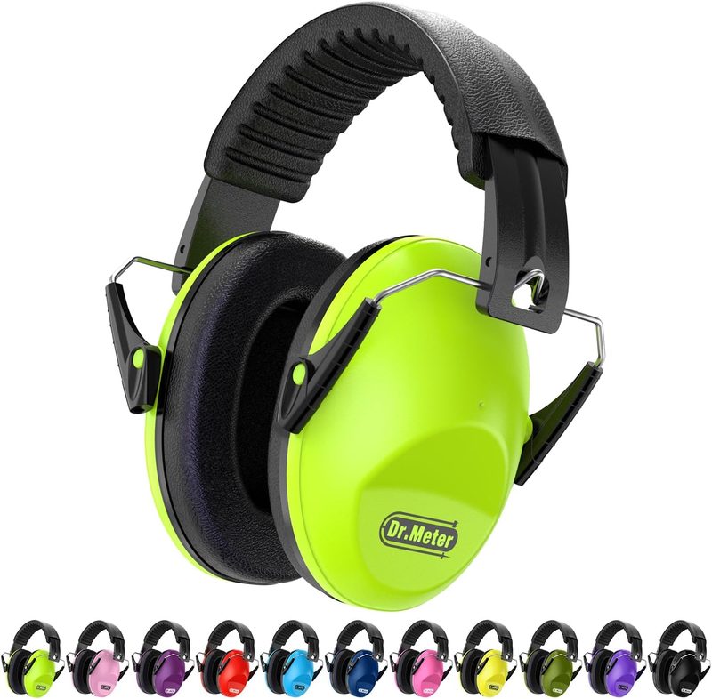 Cascos con cancelación de ruido para niños — orejeras antiruido para hipersensibilidad auditiva